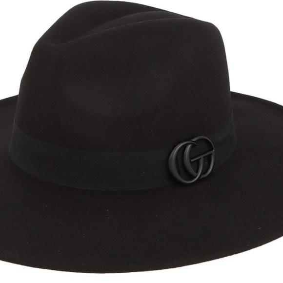 •Glam On• Felt Fedora Logo Hat (Red Edition) - Picture 13 of 14